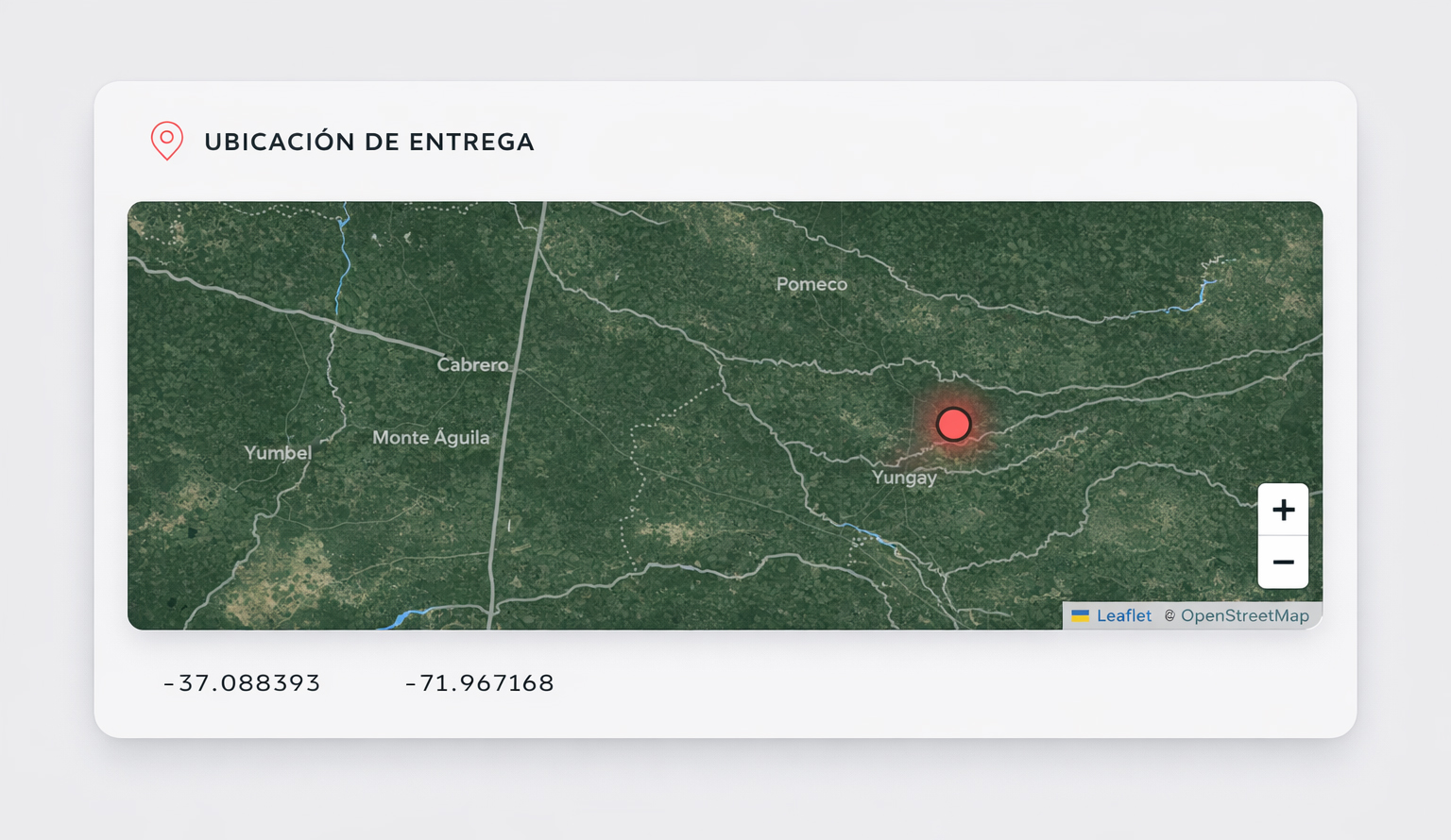 Inspección en Terreno